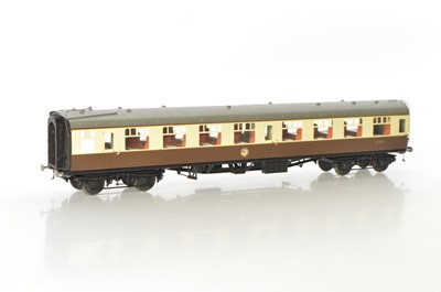 Lot 366 - Tower models Finescale Brass (China) Gauge 1 Modern issue BR Western region MK1 Open coach