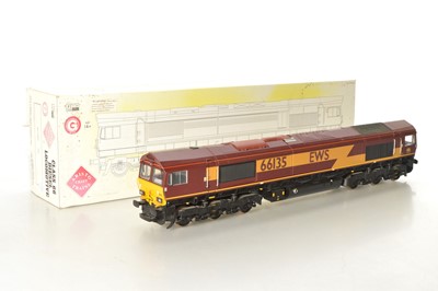 Lot 371 - Aristo Craft Trains by Bachmann G Gauge (1:29 scale) Class 66 Diesel Locomotive, finished in EWS maroon/mustard