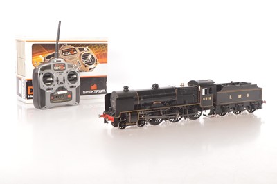 Lot 382 - Scratch built Gauge 1 (10mm scale) 4-6-0 Loco & Tender lined black Patriot class 'Bradshaw' (2)