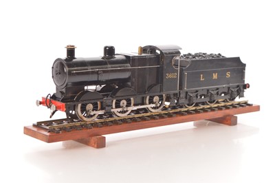 Lot 386 - Scratch built Gauge 1 0-6-0 Loco & Tender LMS class 4F