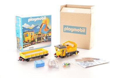 Lot 387 - Playmobil Atlas Work Train 