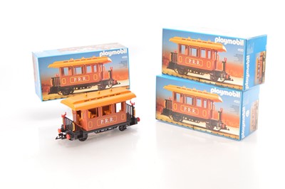 Lot 390 - Playmobil PRR Western Coaches (1)
