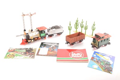 Lot 395 - G Gauge US Western Train and Accessories (16)