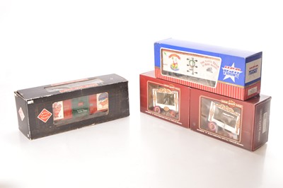 Lot 399 - G Gauge American Wagons (4)