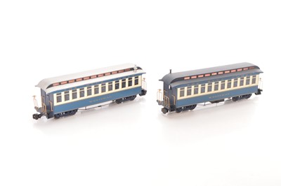 Lot 406 - Bachmann G Gauge Coaches (2)