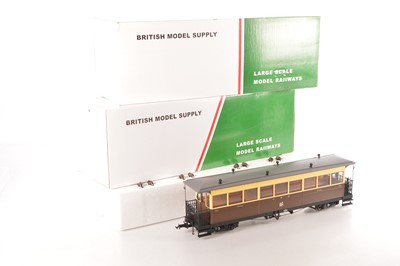 Lot 456 - BMS Accucraft W & L Pickering Coaches (2)