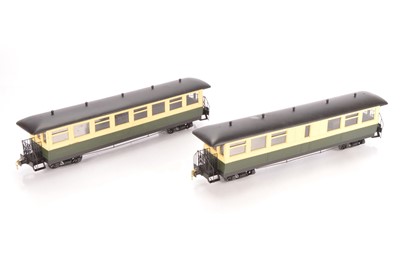 Lot 480 - G Gauge C&M Coaches (2)