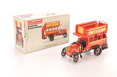 Lot 492 - A boxed Mamod LB1 live Steam London Bus