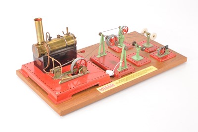 Lot 504 - A made-up Mamod live Steam-powered Workshop