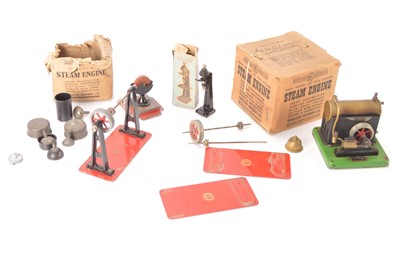 Lot 513 - A 1540 Steam Engine and Accessories by SEL of Potter's Bar (qty)