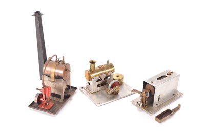 Lot 516 - Three small British Oscillating Steam engines (3)