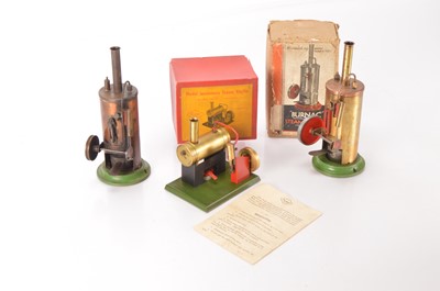Lot 520 - Small oscillating Steam Engines by Latimer Productions and Burnac (3)