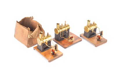 Lot 521 - Three restored small oscillating Steam Engines by Mersey Model Co (3)