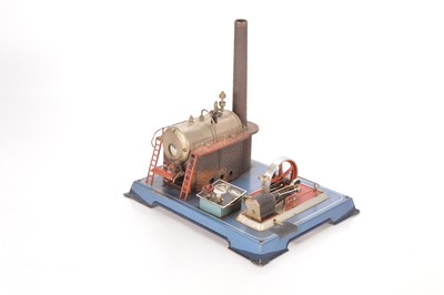 Lot 523 - A large-size Wilesco Horizontal Steam Plant