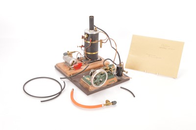 Lot 533 - A Cotswold Heritage single-cylinder 'Perseus' Steam Plant (2)