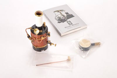 Lot 539 - An unused 'Pintail Vertical' Marine Steam Boiler and Gas Burner by Stuart Models