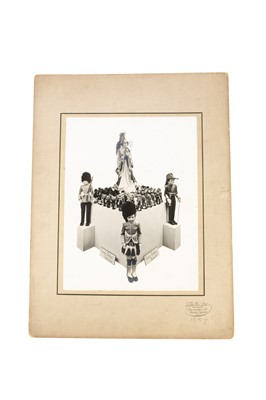 Lot 1094 - A rare large format gelatin silver printed commercial photograph of Norah Wellings’s trade show 1937