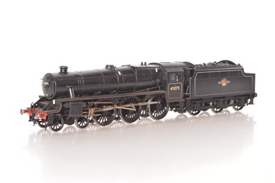 Lot 574 - Finescale Brass / Bachmann (Sancheng - China) Modern issue Gauge 1 4-6-0 Loco & Tender BR lined black class 5