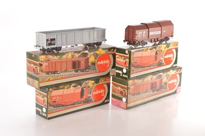 Lot 594 - Marklin Gauge 1 Continental Freight cars (4)