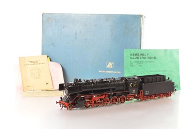 Lot 609 - Aster for Furgurex Gauge 1 Kit built Continental outline 2-10-0 Loco & Tender DB black class 44