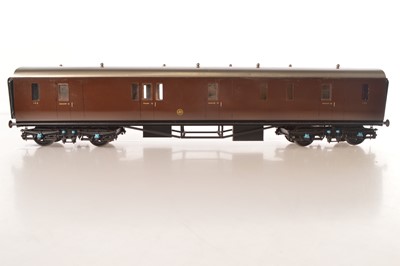 Lot 622 - Custom Carriages or similar Gauge 1 (10mm scale) GWR Full brake coach