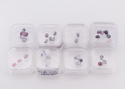 Lot 259 - A selection of mixed certificated Spinels