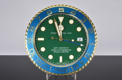 Lot 535 - A modern Watch Dealership style wall clock
