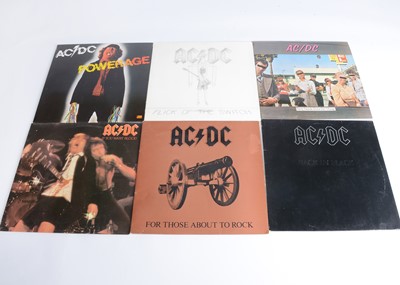 Lot 167 - AC/DC LPs