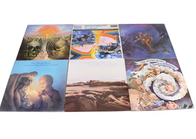 Lot 312 - Moody Blues LPs