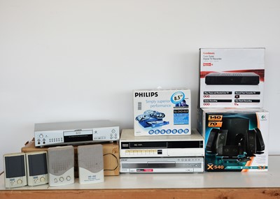 Lot 549 - DVD Players and Recorders / Surround Sound Speakers