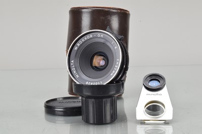 Lot 55 - A Minolta W. Rokkor-QH 21mm f/4 Lens