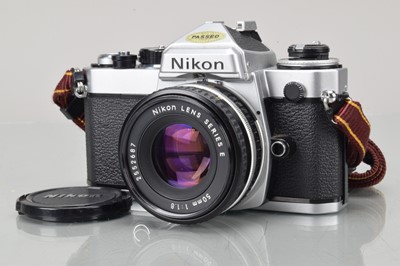 Lot 117 - A Nikon FE SLR Camera