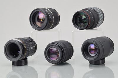Lot 135 - Five AF Lenses