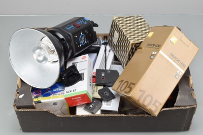 Lot 250 - Two Boxes of Camera Related Accessories