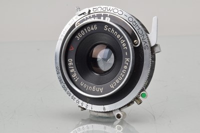 Lot 260 - A Schneider Kreuznach 90mm f/6.8 Angulo Lens