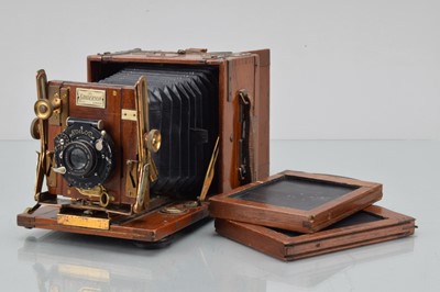Lot 273 - A Sanderson Tropical Model Quarter Plate Field Camera