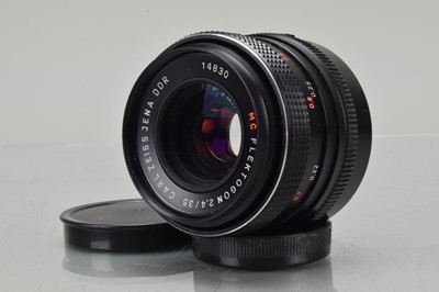 Lot 368 - A Carl Zeiss Jena MC 35mm f/2.4 Flektogon Lens