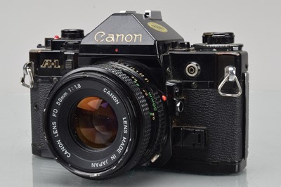 Lot 406 - A Canon A-1 SLR Camera