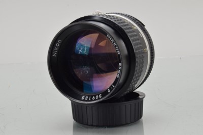 Lot 431 - A Nikon Nikkor 85mm f/2 Ai-S Lens