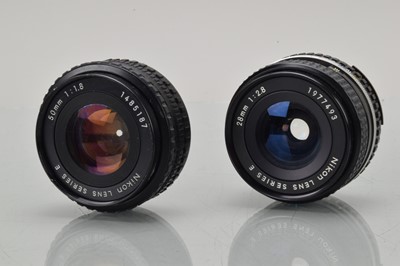 Lot 432 - Two Nikon Series E Ai-S Lenses