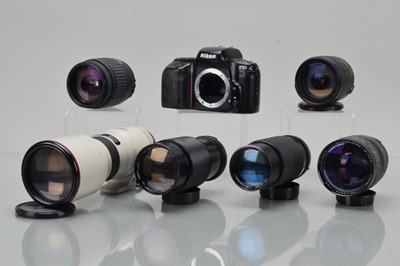 Lot 436 - A Group of Nikon Mount Lenses