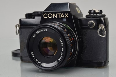 Lot 498 - A Contax 139 Quartz SLR Camera