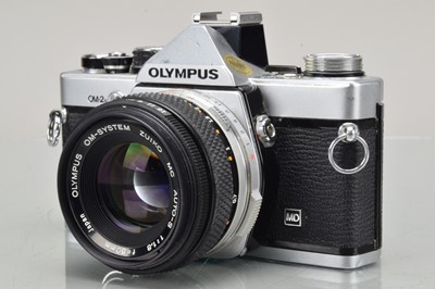 Lot 503 - An Olympus OM-2n SLR Camera