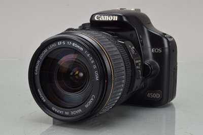 Lot 510 - A Canon EOS 450D DSLR Camera