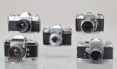 Lot 521 - Five SLR Cameras