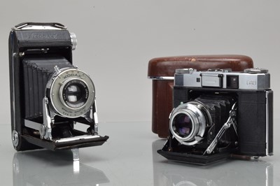 Lot 551 - Two Folding Cameras