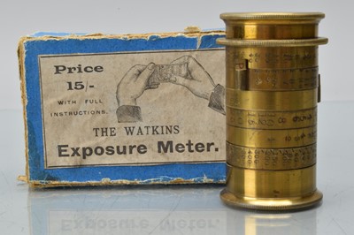 Lot 575 - A Watkins Standard Exposure Meter