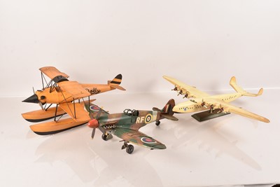 Lot 346 - Three larger Aeroplane models