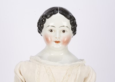 Lot 1355 - A Kloster Vielsdorf china shoulder-head doll