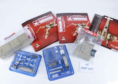 Lot 255 - DeAgostini 1:18 Scale Star Wars X-Wing Partwork Kit Spares